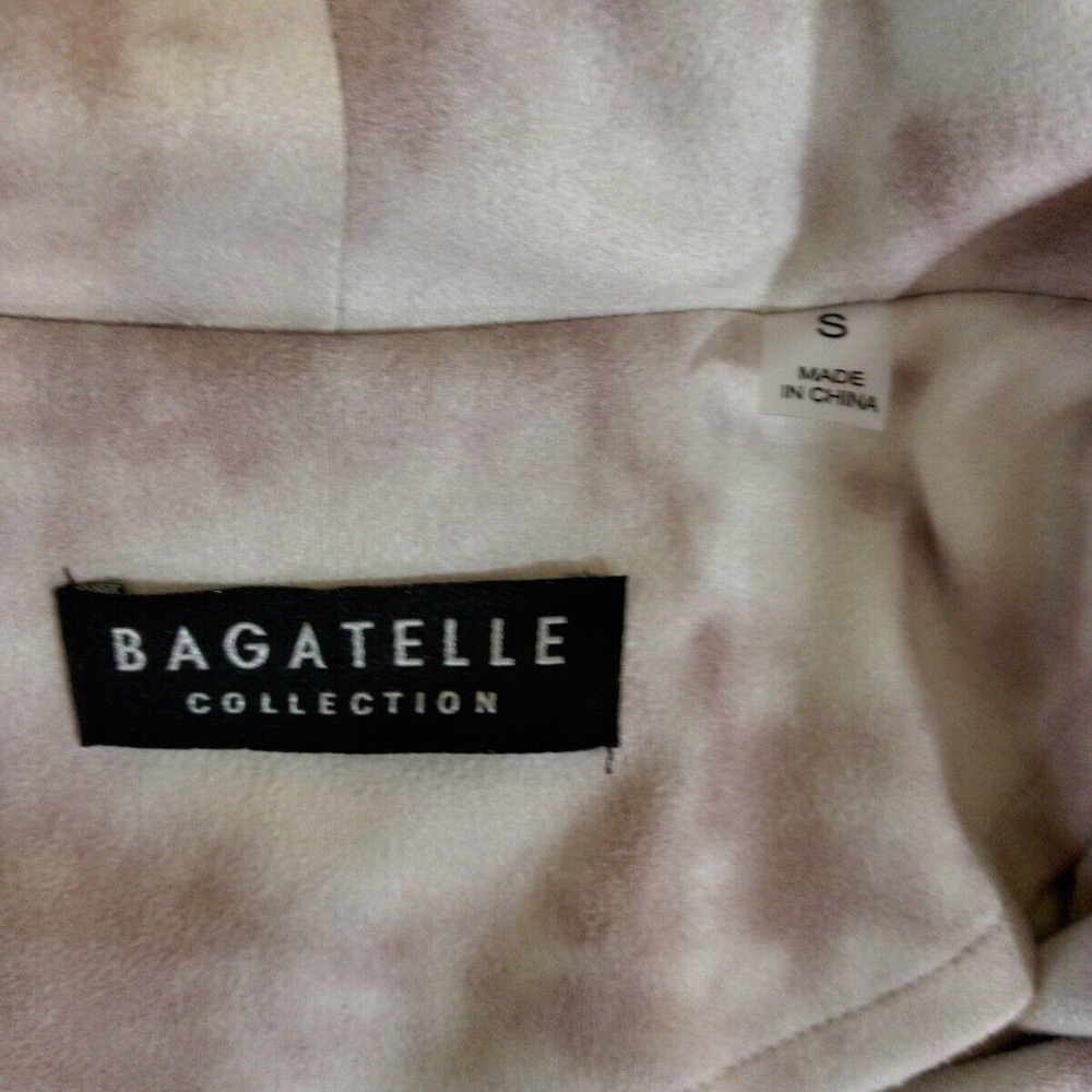 NWT Bagatelle Womens Small Jacket Pink Zip Front Pockets Soft - Picture 6 of 9